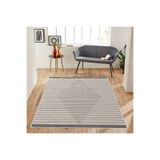 Rovigo Dijital Baskı Yıkanabilir Kaymaz Taban Salon Halısı RVG1213, Bej, 180 x 250