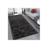 Rovigo Dijital Baskı Yıkanabilir Kaymaz Taban Salon Halısı RVG1219, Siyah, 160 x 300