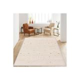 Rovigo Dijital Baskı Yıkanabilir Kaymaz Taban Salon Halısı RVG1235, Bej, 160 x 120