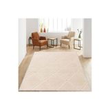 Rovigo Dijital Baskı Yıkanabilir Kaymaz Taban Salon Halısı RVG1236, Bej, 160 x 300