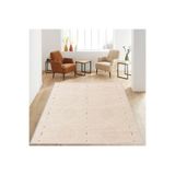 Rovigo Dijital Baskı Yıkanabilir Kaymaz Taban Salon Halısı RVG1237, Bej, 120 x 180