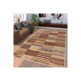 Rovigo Dijital Baskı Yıkanabilir Kaymaz Taban Salon Halısı RVG1252, Kahve, 180 x 300