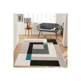 Rovigo Dijital Baskı Yıkanabilir Kaymaz Taban Salon Halısı RVG1273, Bej, 120 x 180