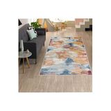 Rovigo Dijital Baskı Yıkanabilir Kaymaz Taban Salon Halısı RVG1282, Sarı, 80 x 300