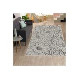 Rovigo Dijital Baskı Yıkanabilir Kaymaz Taban Salon Halısı RVG1319, Bej, 50 x 80