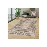 Rovigo Dijital Baskı Yıkanabilir Kaymaz Taban Salon Halısı RVG1331-HT137, Kahve, 160 x 300