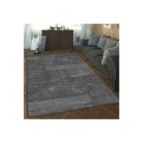 Rovigo Dijital Baskı Yıkanabilir Kaymaz Taban Salon Halısı RVG1342-HT225, Gri, 180 x 250