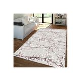 Rovigo Dijital Baskı Yıkanabilir Kaymaz Taban Salon Halısı RVG1349-HT353, Bej, 120 x 180
