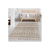 Rovigo Dijital Baskı Yıkanabilir Kaymaz Taban Salon Halısı RVG1364-HT930, Kahve, 180 x 300