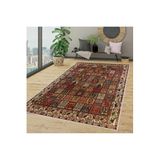 Rovigo Dijital Baskı Yıkanabilir Kaymaz Taban Salon Halısı RVG1379-HY-869, Kırmızı, 180 x 300