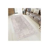 Rovigo Dijital Baskı Yıkanabilir Kaymaz Taban Salon Halısı RVG1384-HT372, Bej, 180 x 250