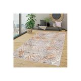 Rovigo Dijital Baskı Yıkanabilir Kaymaz Taban Salon Halısı RVG1386-HT-1402, Turuncu, 100 x 150