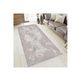 Rovigo Dijital Baskı Yıkanabilir Kaymaz Taban Salon Halısı RVG1387-HY-1075, Pembe, 80 x 300