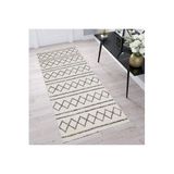 Rovigo Dijital Baskı Yıkanabilir Kaymaz Taban Salon Halısı RVG1397-HY-1040, Bej, 180 x 250