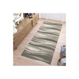 Rovigo Dijital Baskı Yıkanabilir Kaymaz Taban Salon Halısı RVG1413, Bej, 180 x 300