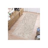 Rovigo Dijital Baskı Yıkanabilir Kaymaz Taban Salon Halısı RVG1416, Bej, 180 x 250