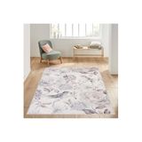Rovigo Dijital Baskı Yıkanabilir Kaymaz Taban Salon Halısı RVG1420, Pembe, 160 x 300