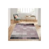 Rovigo Dijital Baskı Yıkanabilir Kaymaz Taban Salon Halısı RVG1430, Pembe, 100 x 200