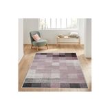Rovigo Dijital Baskı Yıkanabilir Kaymaz Taban Salon Halısı RVG1430, Pembe, 100 x 300