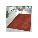 Rovigo Dijital Baskı Yıkanabilir Kaymaz Taban Salon Halısı RVG1433, Turuncu, 180 x 250