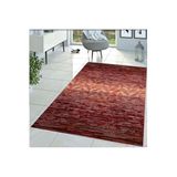 Rovigo Dijital Baskı Yıkanabilir Kaymaz Taban Salon Halısı RVG1437, Kırmızı, 160 x 300