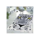 Rovigo Dijital Baskı Yıkanabilir Kaymaz Taban Salon Halısı RVG1442, Gri, 100 x 300