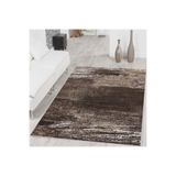 Rovigo Dijital Baskı Yıkanabilir Kaymaz Taban Salon Halısı RVG1450, Kahverengi, 180 x 250