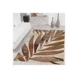 Rovigo Dijital Baskı Yıkanabilir Kaymaz Taban Salon Halısı RVG1454, Kahverengi, 80 x 300