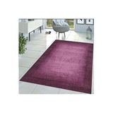 Rovigo Dijital Baskı Yıkanabilir Kaymaz Taban Salon Halısı RVG1466, Mor, 160 x 300