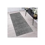 Rovigo Dijital Baskı Yıkanabilir Kaymaz Taban Salon Halısı Rvg1493, Siyah, 180 x 250