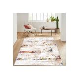 Rovigo Dijital Baskı Yıkanabilir Kaymaz Taban Salon Halısı Rvg1498, Bej, 180 x 250