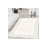 Rovigo Dijital Baskı Yıkanabilir Kaymaz Taban Salon Halısı Rvg1506-ht033, Bej, 120 x 180