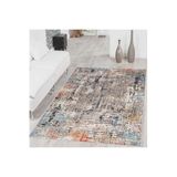 Rovigo Dijital Baskı Yıkanabilir Kaymaz Taban Salon Halısı Rvg1525-ht1312, Kahverengi, 50 x 80