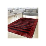 Rovigo Dijital Baskı Yıkanabilir Kaymaz Taban Salon Halısı Rvg1539-sd250, Kırmızı, 120 x 180