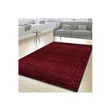 Rovigo Dijital Baskı Yıkanabilir Kaymaz Taban Salon Halısı Rvg1540-ht645, Kırmızı, 120 x 180