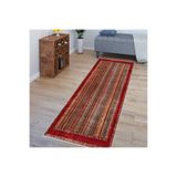 Rovigo Dijital Baskı Yıkanabilir Kaymaz Taban Salon Halısı Rvg1541-ht647, Kırmızı, 180 x 300