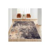 Rovigo Dijital Baskı Yıkanabilir Kaymaz Taban Salon Halısı Rvg1649, Kahverengi, 180 x 300