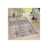 Rovigo Dijital Baskı Yıkanabilir Kaymaz Taban Salon Halısı Rvg1656, Kahverengi, 180 x 250