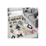 Rovigo Dijital Baskı Yıkanabilir Kaymaz Taban Salon Halısı Rvg1664, Gri, 180 x 300