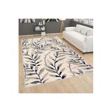 Rovigo Dijital Baskı Yıkanabilir Kaymaz Taban Salon Halısı Rvg1671, Bej, 180 x 300