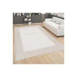 Rovigo Dijital Baskı Yıkanabilir Kaymaz Taban Salon Halısı Rvg1676, Bej, 160 x 300