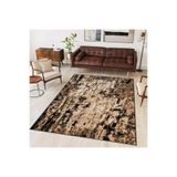 Rovigo Dijital Baskı Yıkanabilir Kaymaz Taban Salon Halısı Rvg1690, Kahverengi, 180 x 300