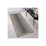 Rovigo Dijital Baskı Yıkanabilir Kaymaz Taban Salon Halısı Rvg1695, Gri, 160 x 300