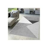 Rovigo Dijital Baskı Yıkanabilir Kaymaz Taban Salon Halısı Rvg1699, Gri, 160 x 300