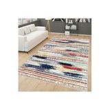 Rovigo Dijital Baskı Yıkanabilir Kaymaz Taban Salon Halısı Rvg1734, Mavi, 160 x 300