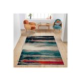 Rovigo Dijital Baskı Yıkanabilir Kaymaz Taban Salon Halısı Rvg1738, Yeşil, 120 x 180