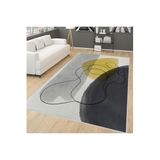 Rovigo Dijital Baskı Yıkanabilir Kaymaz Taban Salon Halısı Rvg1739, Sarı, 180 x 250