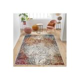 Rovigo Dijital Baskı Yıkanabilir Kaymaz Taban Salon Halısı Rvg1746, Bej, 160 x 300