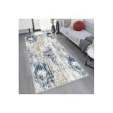 Rovigo Dijital Baskı Yıkanabilir Kaymaz Taban Salon Halısı Rvg1760, Gri, 160 x 300