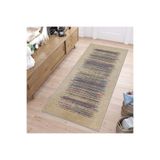 Rovigo Dijital Baskı Yıkanabilir Kaymaz Taban Salon Halısı Rvg1797, Bej, 120 x 180